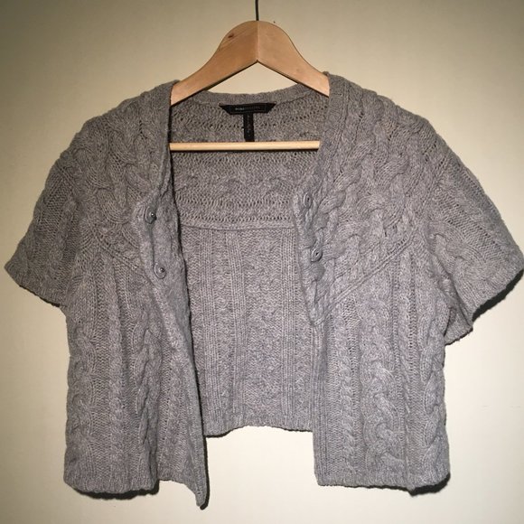 BCBGMaxAzria - 100% Wool Cable Knit Sweater - Picture 3 of 7